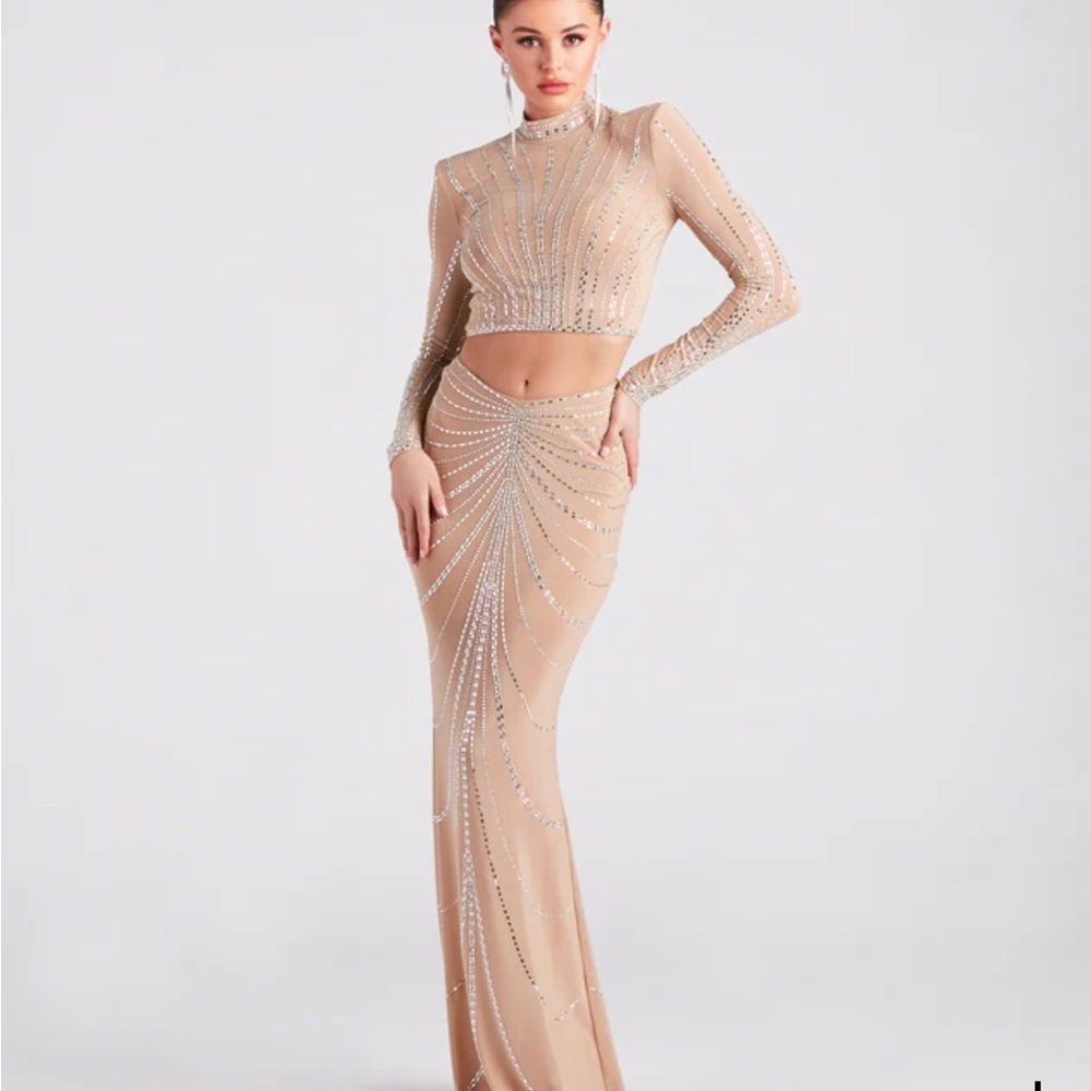 Formal 2pc Gown By Banjul XS worn once